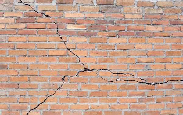 Cracked Brick Repair in Royal Oak