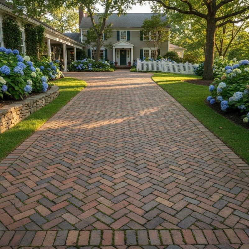 Popular Patterns For Brick And Stone Floors And Driveways
